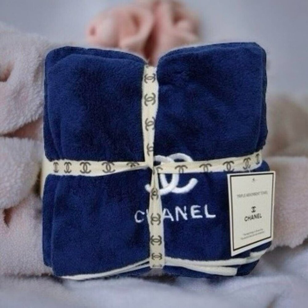 Chanel Blue Bath Collection